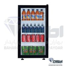 یخچال 5 فوت شوکیس فن دار ایستکول مدل درب شیشه ای
