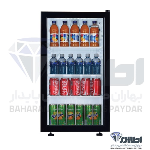 یخچال 5 فوت شوکیس ایستکول مدل درب شیشه ای