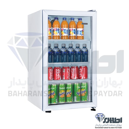 یخچال 5 فوت شوکیس ایستکول مدل درب شیشه ای