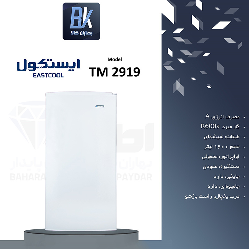 یخچال 9 فوت ایستکول مدل 2919