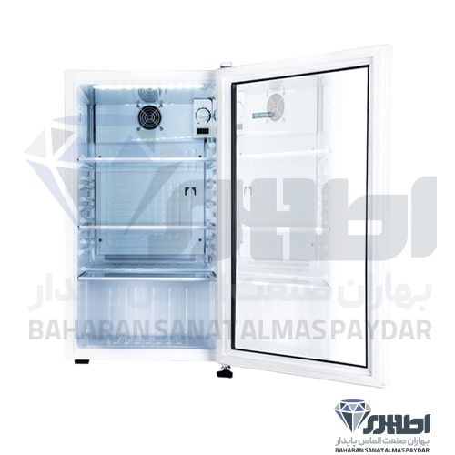 یخچال 5 فوت شوکیس ایستکول مدل درب شیشه ای
