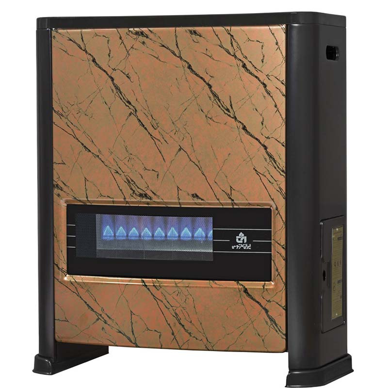 بخاری گازی 8000 ایران کارتوس مدل تابش طرح گرافیکی