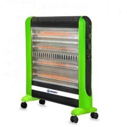 بخاری برقی فن دار بروات مدل 2400 با سیستم بخار آب